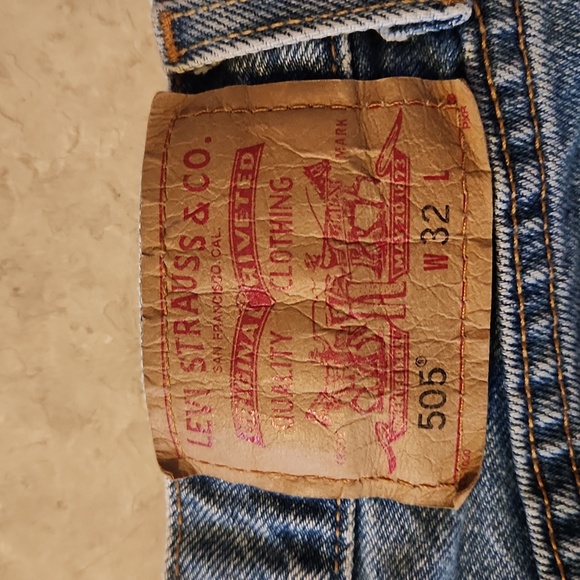 Levi's Blue Jean Shorts for Men - Picture 5 of 5